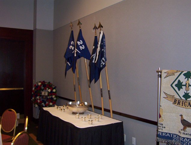 4- 22nd Guideons and Punch Bowl
